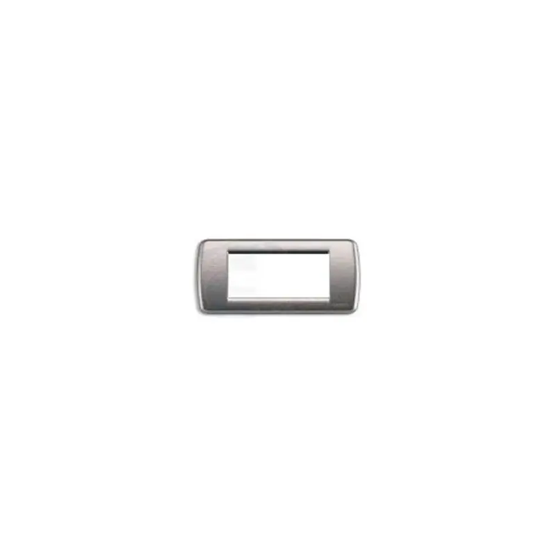Prezzo Conveniente Vimar 16766.48 placca rondò 6 moduli in tecnopolimero grigio satinato