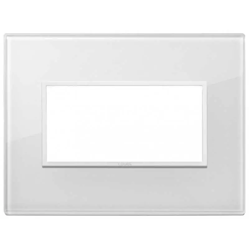 Compra Online Placca vimar eikon evo cristallo bianco totale diamante 4 moduli vimar 21654.87