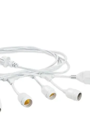 Catenaria Enjoy Sovil 5 mt con 5 portalampade E27 bianca IP43 - 230/02 Compra Online