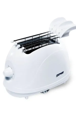 Tostapane elettrico con pinze 750W Zephir ZHC475 bianco compatto Occasione