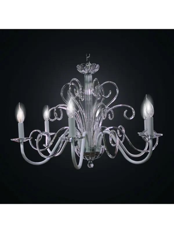 Quantità Limitata Lampadario cristallo contemporaneo 6 luci BGA 2908/6 design swarovsky