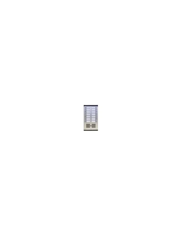 Pulsantiera allumino citofonico 18p 2f 725/218 urmet Ultime Pezzi