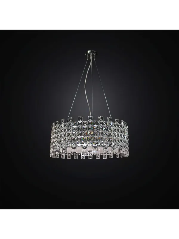 Lampadario moderno con cristalli 6 luci BGA 2914/S40 design swarovsky Miglior Prezzo