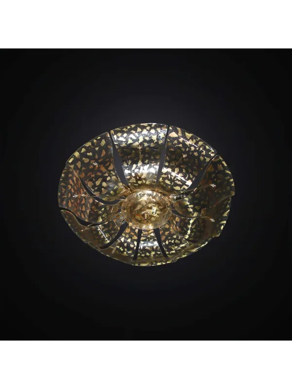 Miglior Prezzo Plafoniera classica in vetrofusione a 5 luci BGA 2919/PL10DEC.ORO