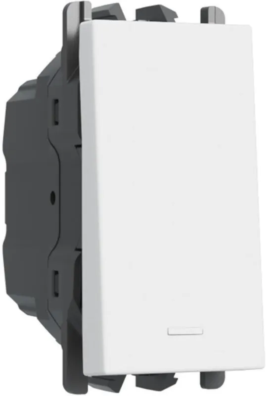 Novità Deviatore unipolare 1 modulo bianco Lybra URMET 27103.B