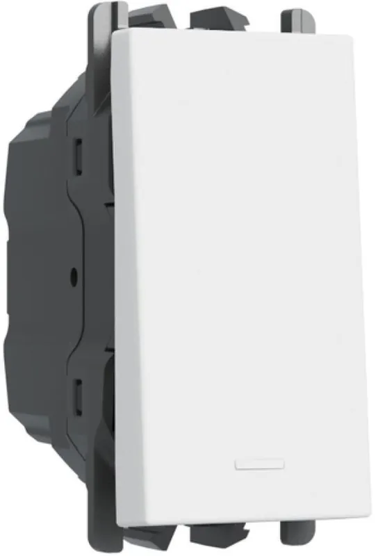 Pulsante retroilluminato URMET 1 modulo bianco serie Lybra 27108.B Prezzo Di Fabbrica