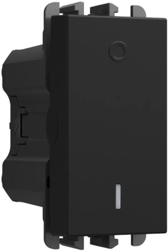 Interruttore Bipolare URMET LYBRA Nero- 27162.N Must-Have