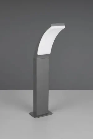 Di Tendenza Lampione a LED Beja, antracite, alluminio, altezza 60 cm