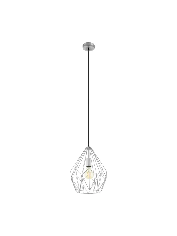 Acquista Ora Lampadario vintage argento 1 luce GL0755