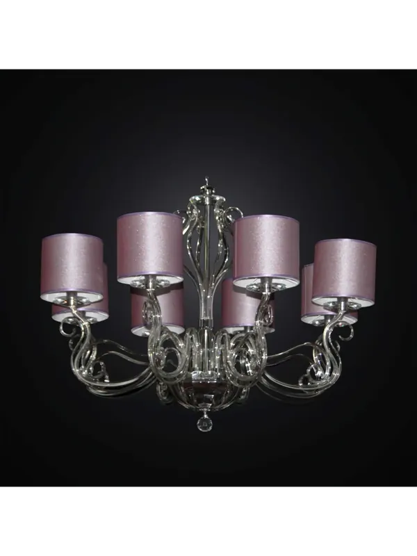 Prezzo Di Fabbrica Lampadario contemporaneo in cristallo 8 luci BGA 2832/8 design swarovsky