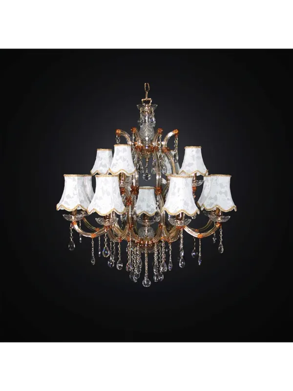 Lampadario classico in cristallo 13 luci BGA 2831/13 design swarovsky Occasione