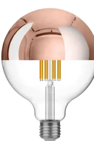 Ordina Subito Lampadina LED specchiata Gold 125mm 7W 2700K Creative Cables - BB-A25