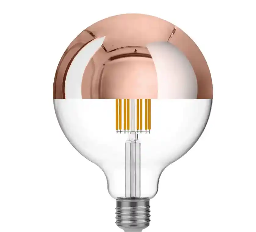 Ordina Subito Lampadina LED specchiata Gold 125mm 7W 2700K Creative Cables - BB-A25
