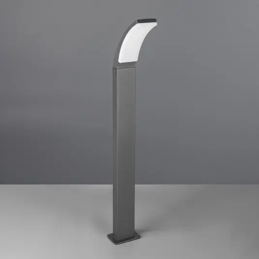 Lampione a LED Beja, antracite, alluminio, altezza 100 cm Occasione