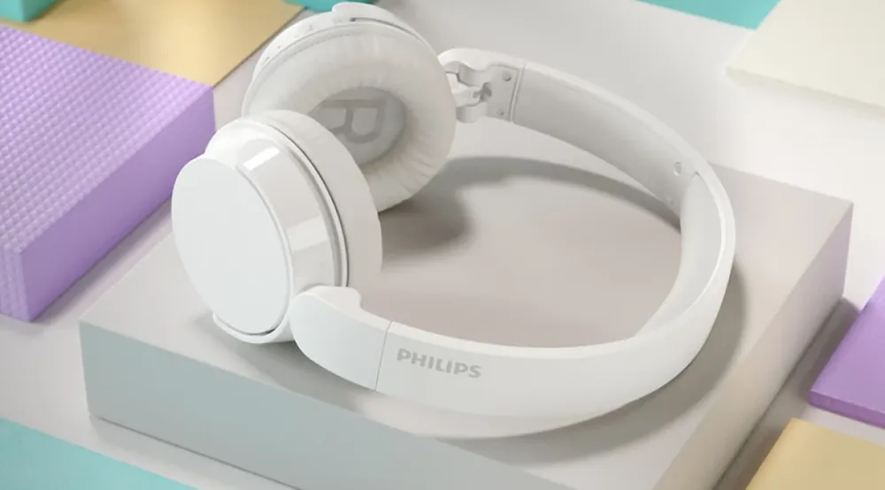 Sconto Cuffie wireless Bluetooth over ear bianche PHILIPS TAH4209WT comfort