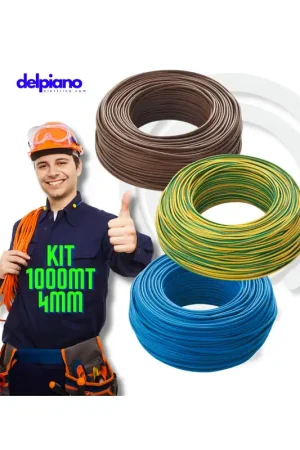 Kit cavo unipolare sezione 4mm la soluzione perfetta per impianti elettrici sicuri e affidabili Subito Disponibile