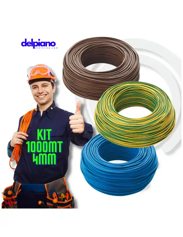Kit cavo unipolare sezione 4mm la soluzione perfetta per impianti elettrici sicuri e affidabili Subito Disponibile