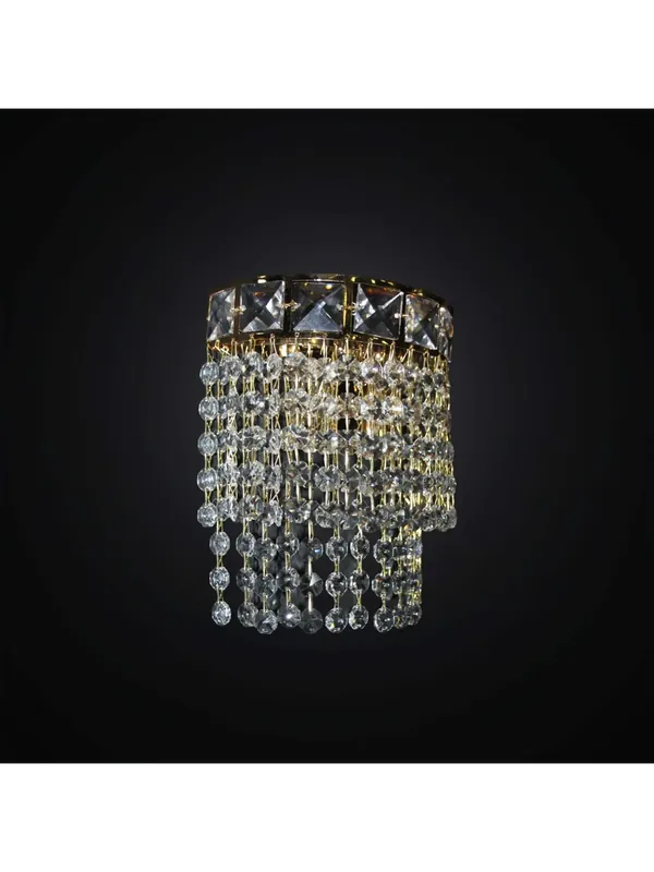 Applique classico in cristallo 2 luci BGA 2810/A design swarovsky Offerta