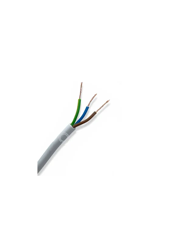 Cavo elettrico gommato flessibile 3x0,50mmq bianco h03vv-f Miglior Prezzo