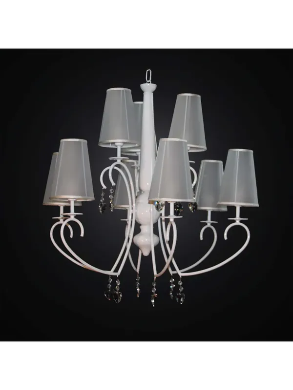 Lampadario moderno design shabby chic 9 luci BGA 2804/6+3 Saldi