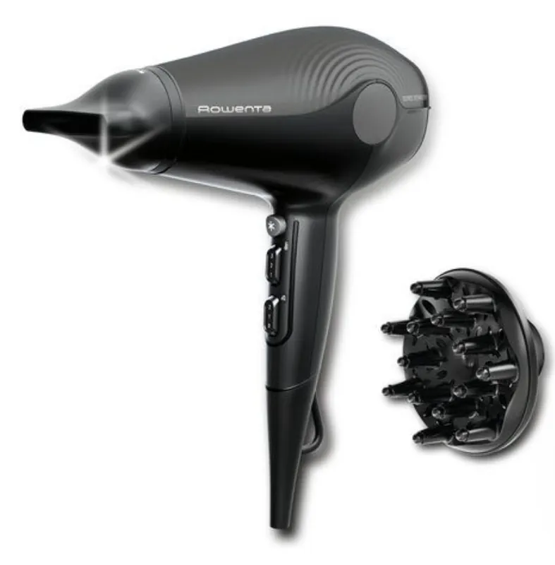 Asciugacapelli ionico 1800W Rowenta CV6430 2 velocità 3 temperature Prezzo Basso