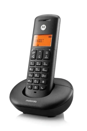 Telefono cordless digitale nero Motorola AP389030 base inclusa Esclusivo