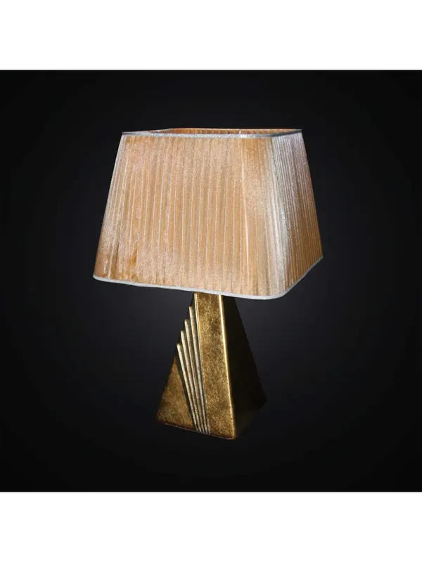 Lume grande classico in ceramica foglia oro 1 luce BGA 2885-LG Must-Have