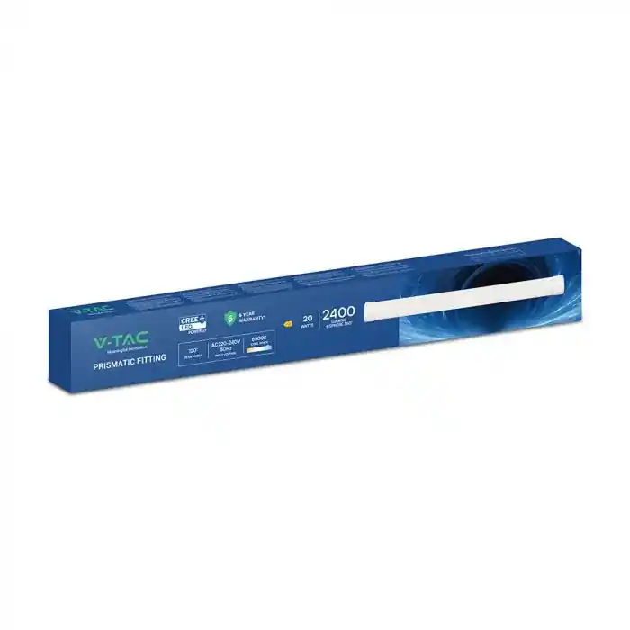 Solo Oggi Plafoniera 60cm LED V-TAC Prismatica 20W Luce Naturale 4000K - 203486