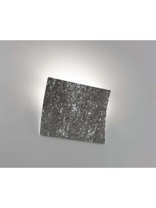 Spedizione Espresso Applique moderno ceramica pietra nera 1 luce coll. 2304.382