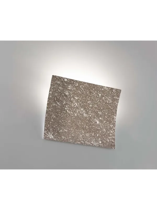 Acquista Ora Applique moderno ceramica pietra marrone 1 luce coll. 2304.380