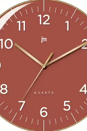 Offerta Lampo Orologio da parete tondo design moderno diametro 30 Lowell 00972R