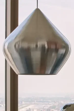 Bestseller Tom Dixon Lampada LED a sospensione Beat Stout Unbeaten color alluminio