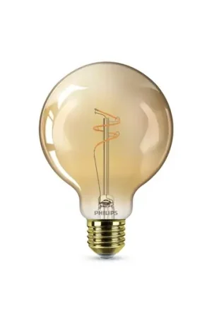 Compra Online Philips Lampadina LED Globo E27 G95 3,1 W oro 1.800 K dimmerabile