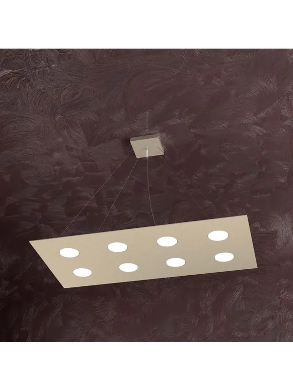 Prezzo Basso Lampadario moderno 8 luci design tpl 0156