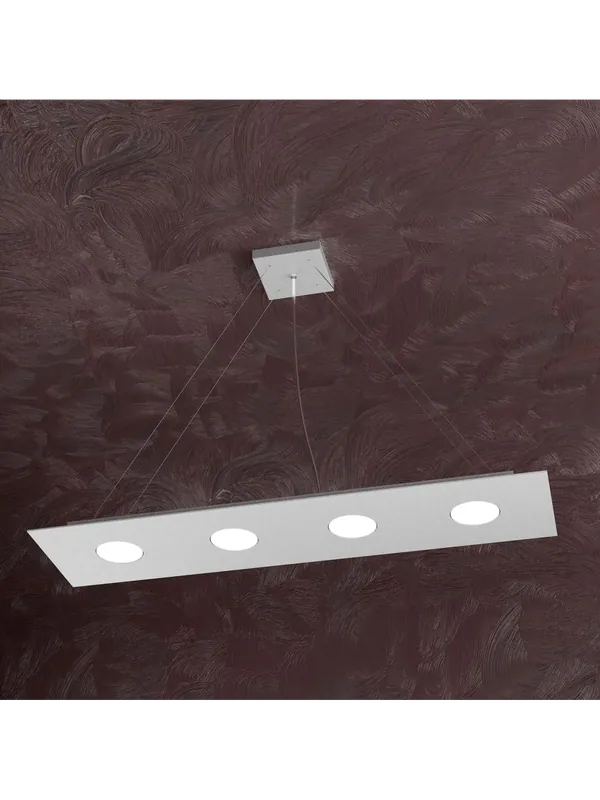 Non Perdere Lampadario moderno 4 luci design tpl 0159