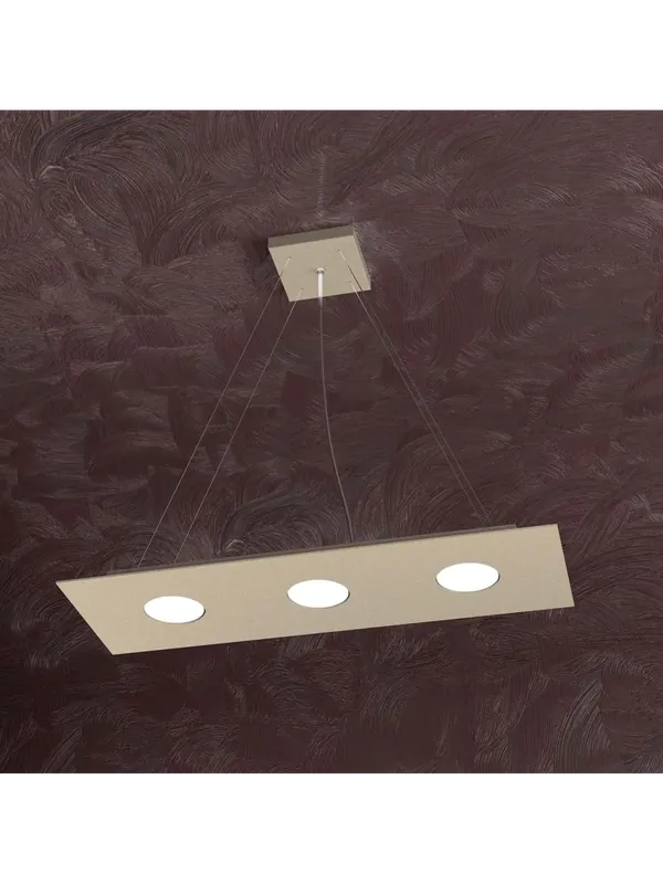 Lampadario moderno 3 luci design tpl 0161 Affare