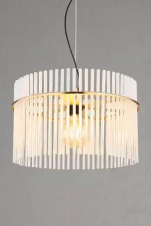Must-Have Lampada a sospensione Gorley, Ø 40 cm, color oro, vetro