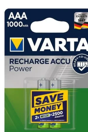 Batterie ricaricabili AAA 1000mAh Varta 05703301402 Bestseller