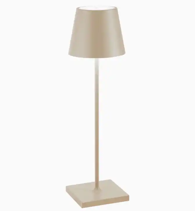 Lampada da tavolo LED dimmerabile sabbia ZAFFERANO LD1340S3 uso interno esterno Prezzo Basso