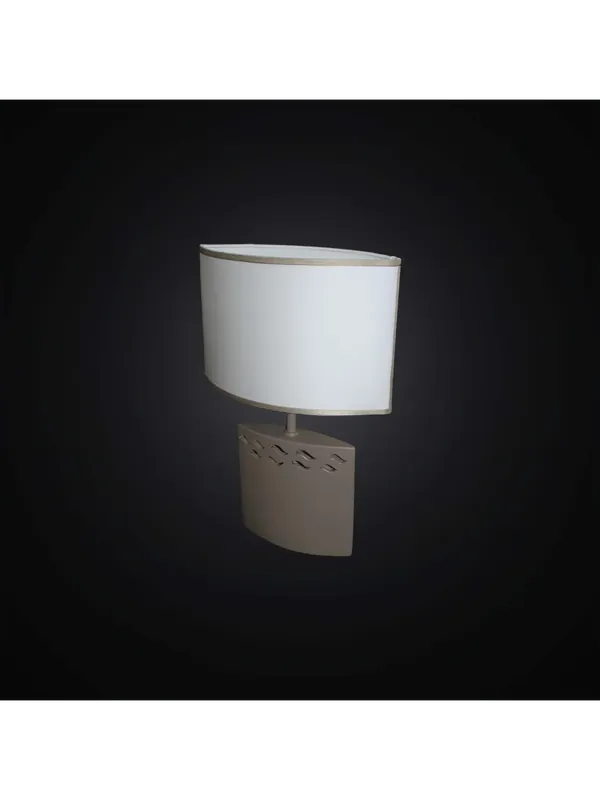 Offerta Lumetto moderno in ceramica tortora ovale 1 luce BGA 2869-LP