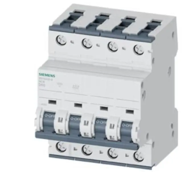 Interruttore magnetotermico 5SY44508 4 poli D 50A Siemens Offerta Lampo
