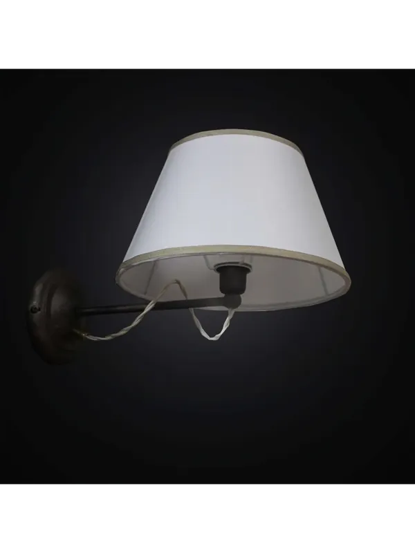 Prezzo Conveniente Applique vintage classico con paralume 1 luce BGA 2860/A