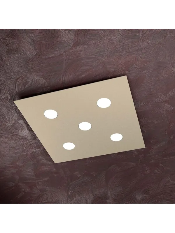 Novità Plafoniera moderna 5 luci design tpl 0168