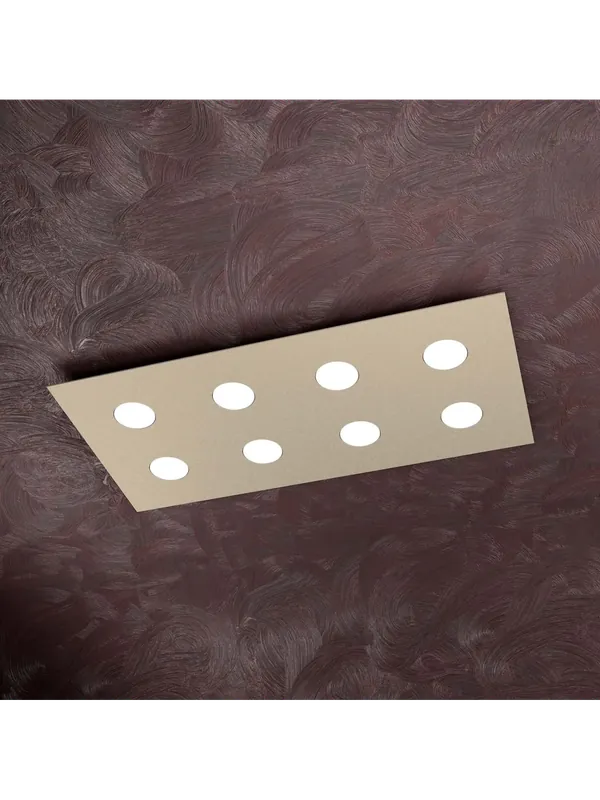 Compra Online Plafoniera moderna 8 luci design tpl 0172