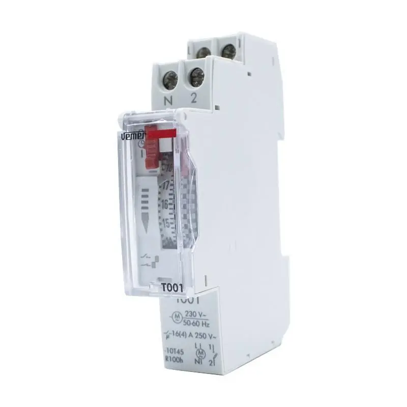 Must-Have Interruttore orario elettromeccanico giornaliero Vemer VE786900 1 modulo DIN