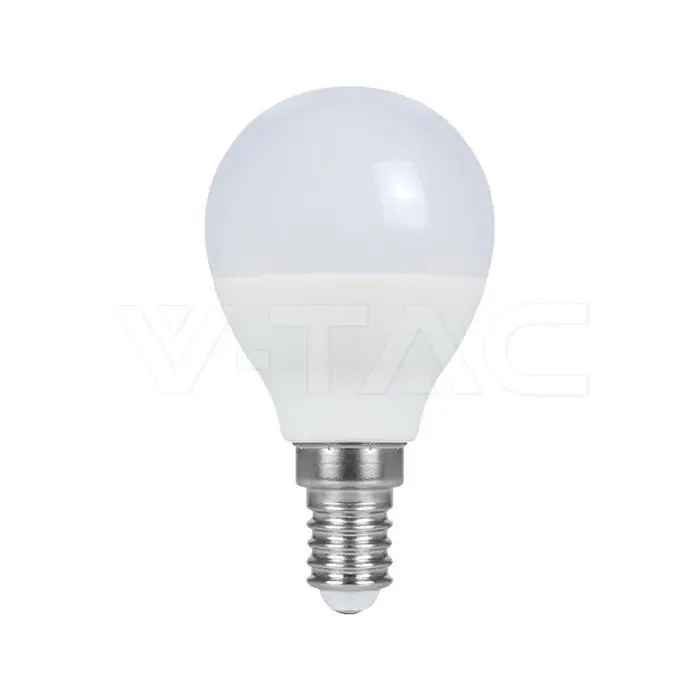 Vendita Finale Lampadina LED Attacco E14 Forma P45 6,5W 4000K V-Tac - 218646