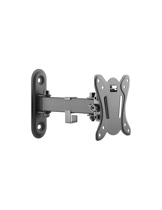 Nuova Collezione Supporto tv 180° estensione 6,5cm a 20 cm 13-28" vesa 100x100 max 20kg