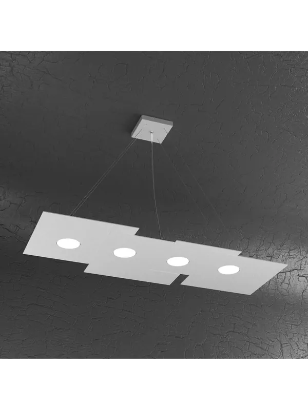 Lampadario moderno 4 luci design tpl 0229 Non Perdere