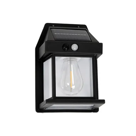 Spedito Oggi Applique da esterno a LED Filo, plastica, nero, IP44