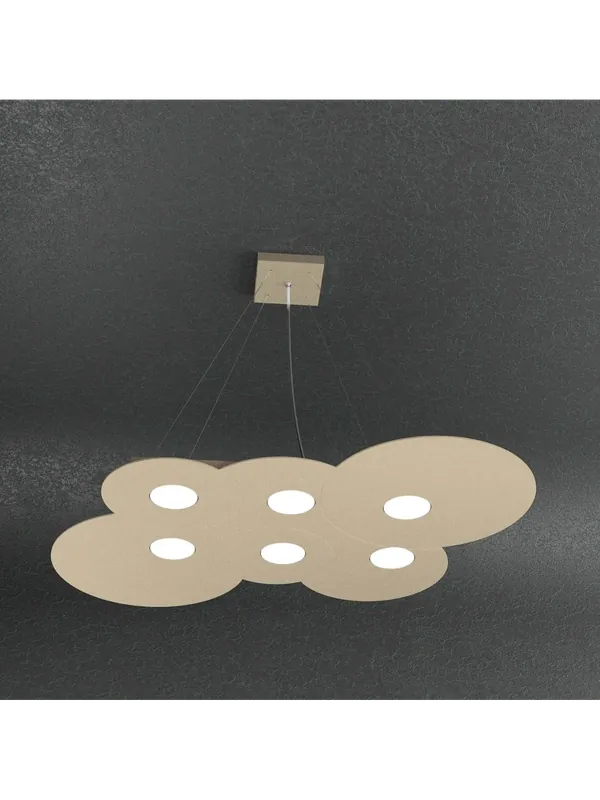 Prezzo Basso Lampadario moderno 6 luci design tpl 0196